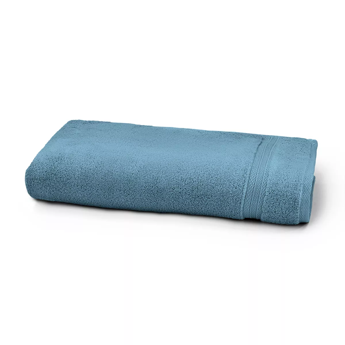Garnier Thiebaut Drap De Douche Pur Coton 550 G/m² Coloris Bleu Canard Elea Canard