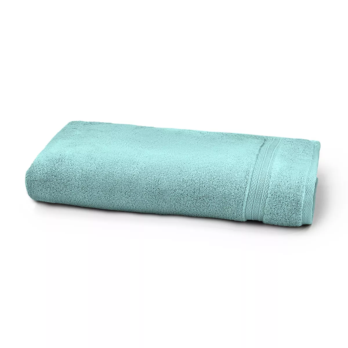 garnier thiebaut Drap de douche pur coton 550 g/m² coloris bleu curacao Elea curacao