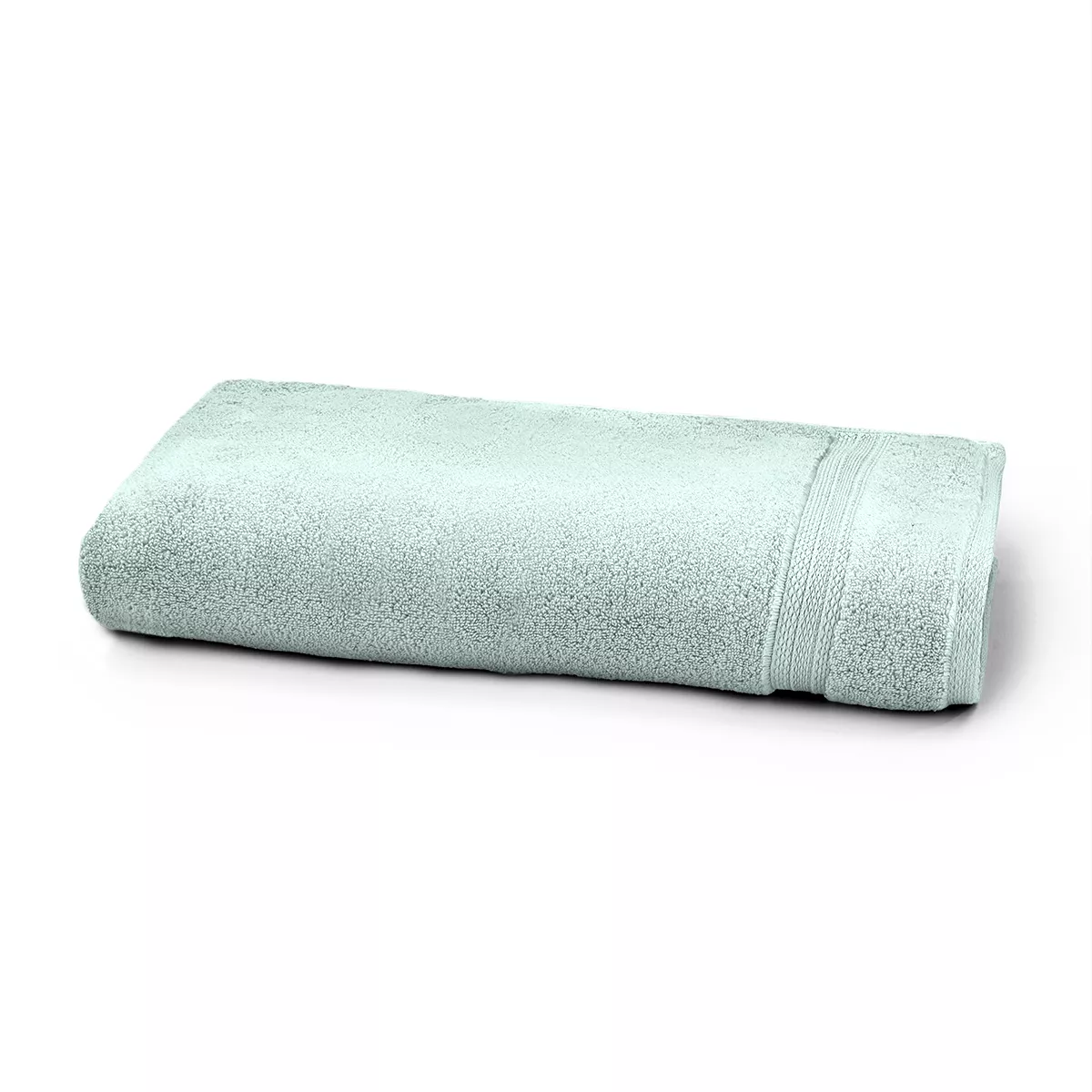 Garnier Thiebaut Drap De Douche Pur Coton 550 G/m² Coloris Bleu Glacier Elea Glacier