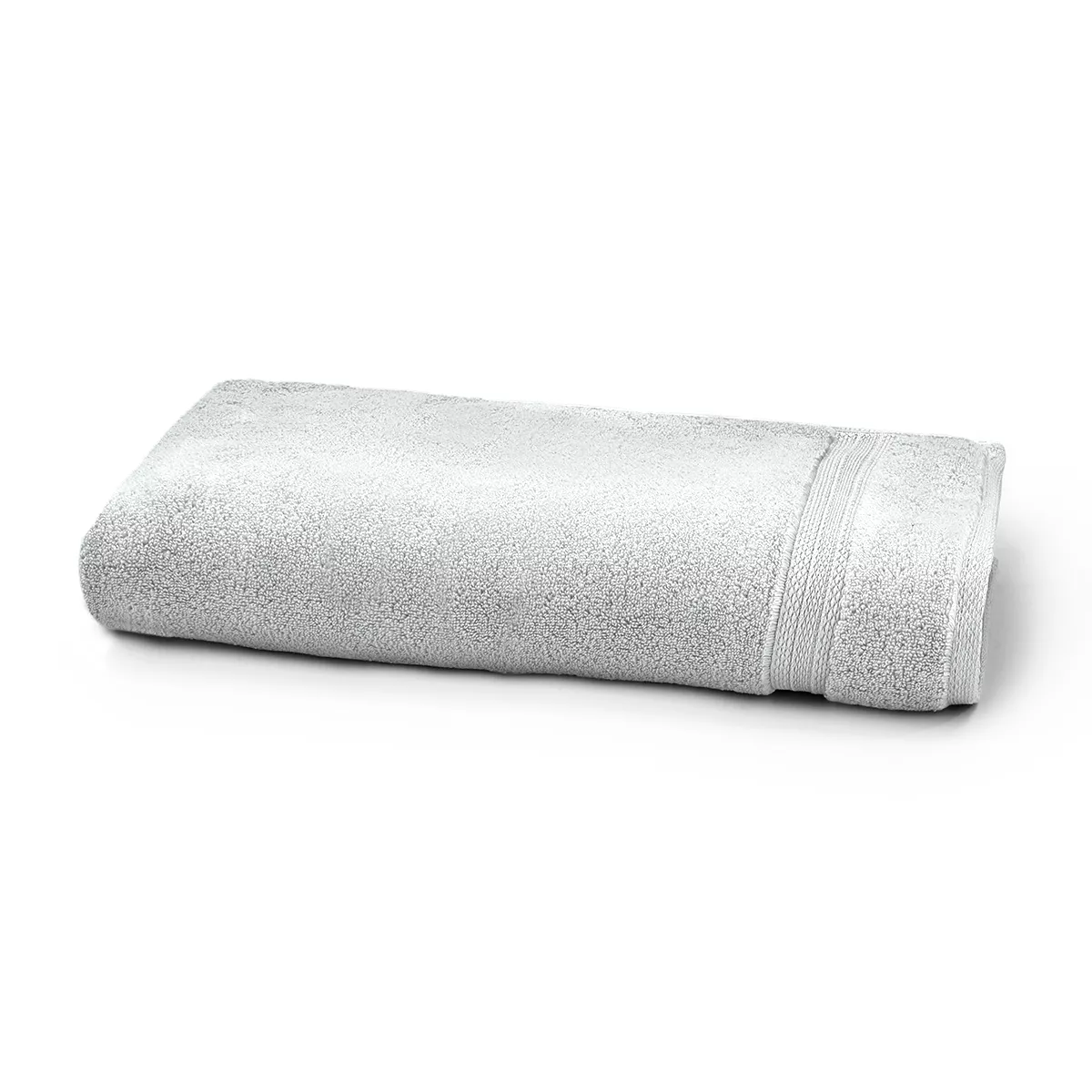 Garnier Thiebaut Drap De Douche Pur Coton 550 G/m² Coloris Gris Nuage Elea Nuage