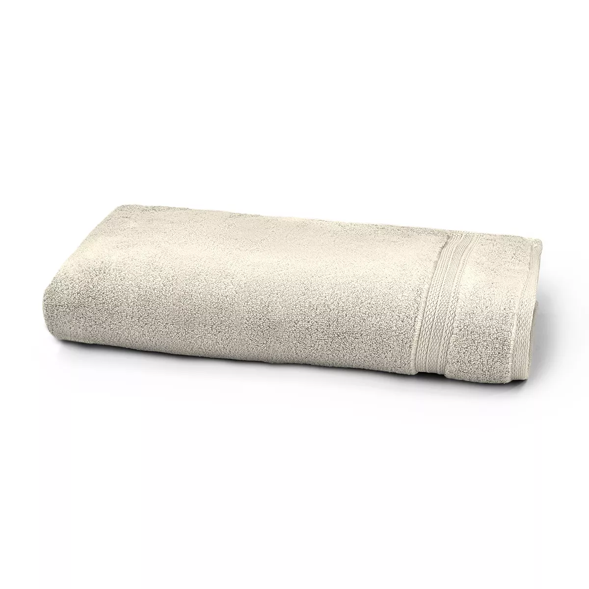 garnier thiebaut Drap de douche pur coton 550 g/m² coloris ivoire ivoire Elea ivoire