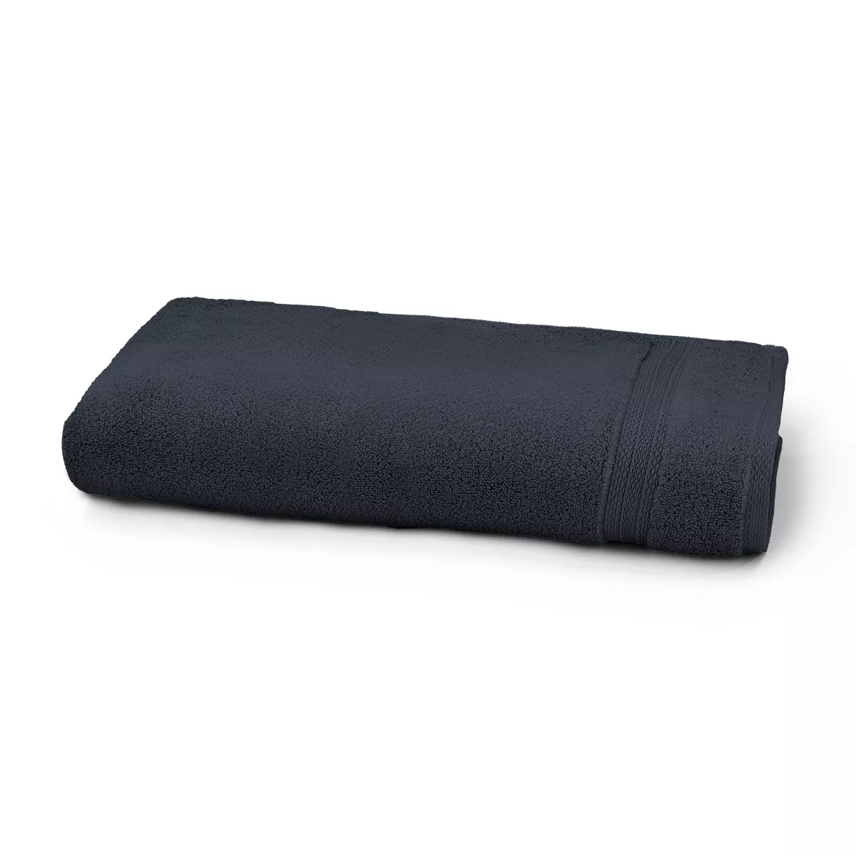 garnier thiebaut Drap de douche pur coton 550 g/m² coloris marine navy Elea navy