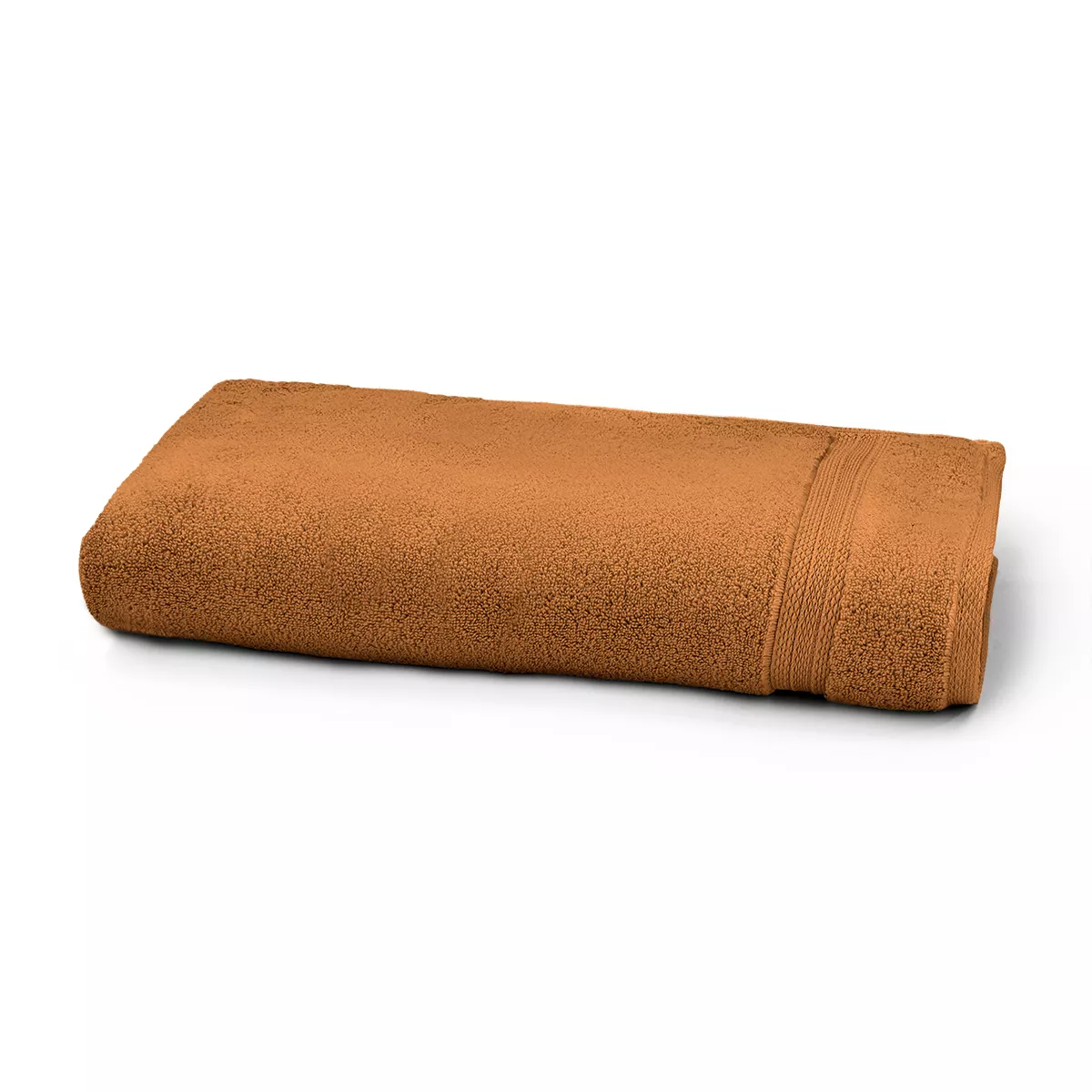 garnier thiebaut Drap de douche pur coton 550 g/m² coloris orange rouille Elea rouille
