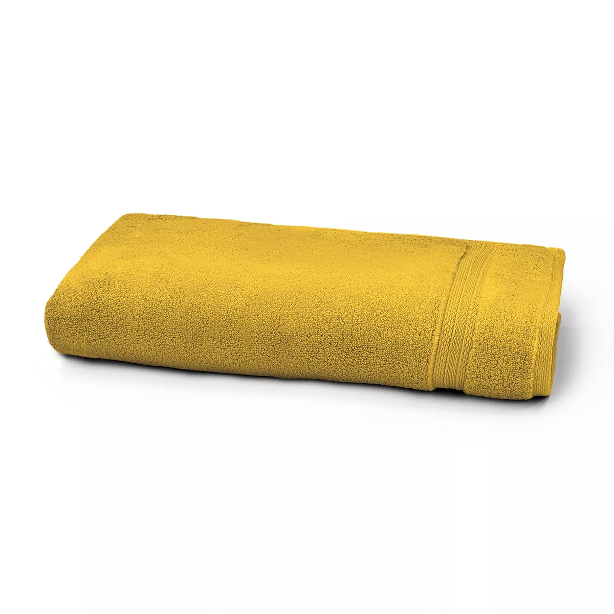garnier thiebaut Drap de douche pur coton 550 g/m² coloris orange safran Elea safran