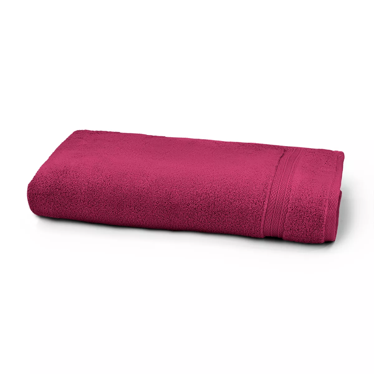 garnier thiebaut Drap de douche pur coton 550 g/m² coloris rose fuchsia Elea fuchsia