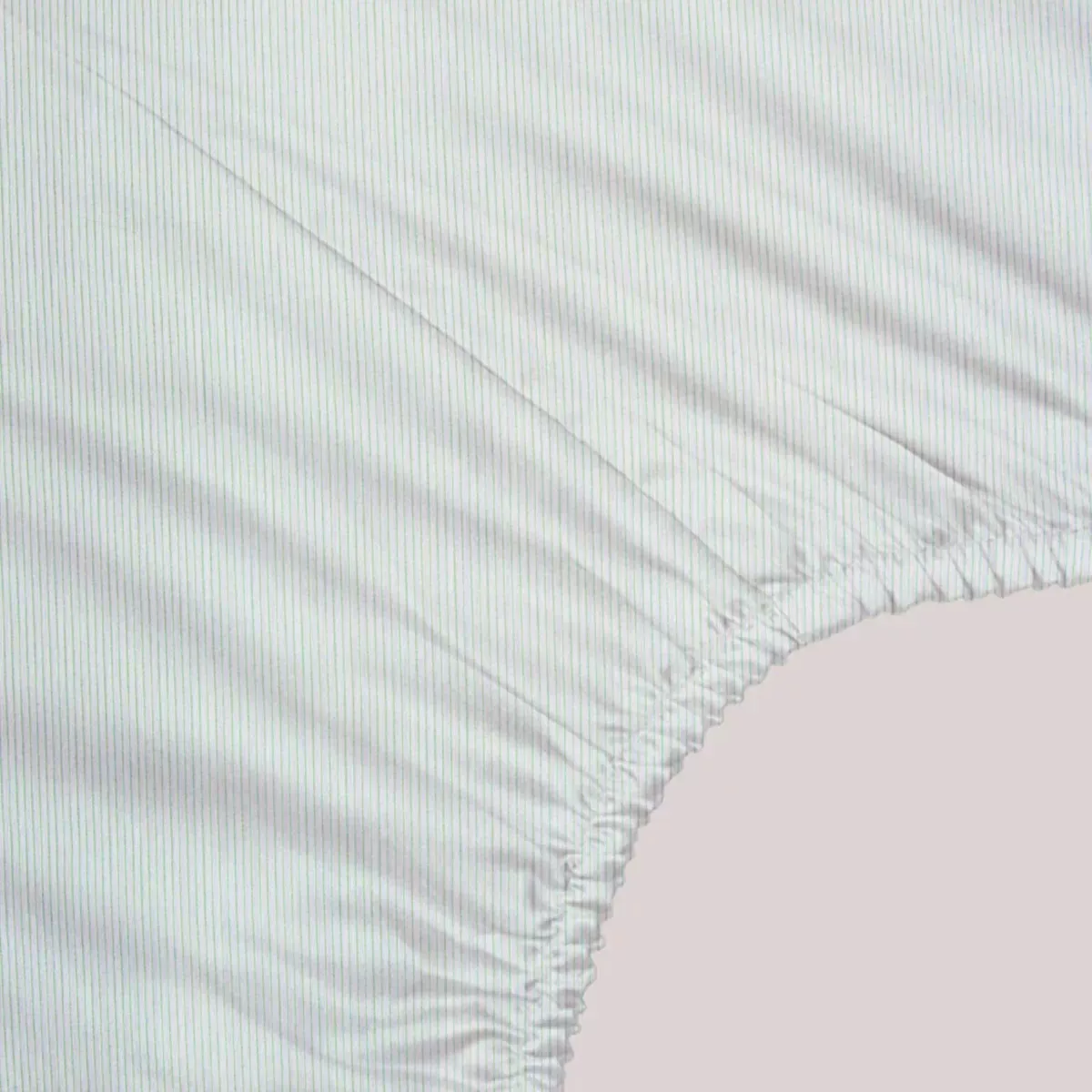Garnier Thiebaut Drap Housse B35 Satin De Coton 120 Fils/cm² Coloris Multicolore Vert D'eau Primavera Vert D'eau