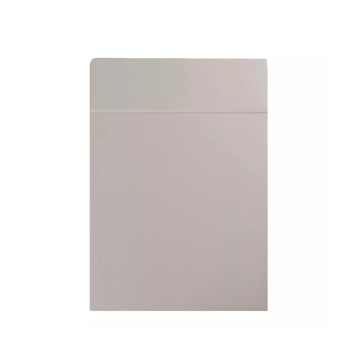 garnier thiebaut Drap plat satin de coton 120 fils/cm² coloris beige taupe Ava uni taupe