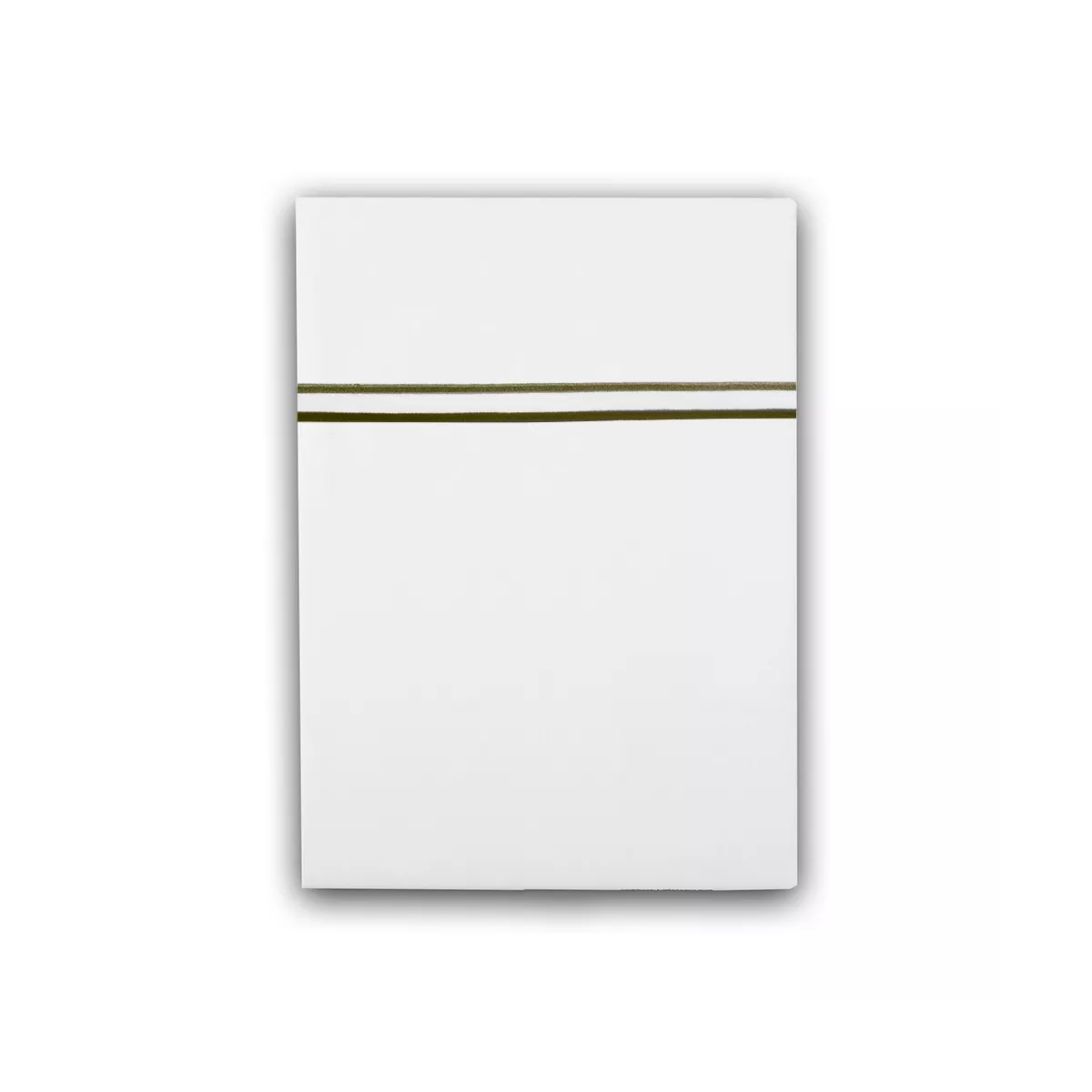 garnier thiebaut Drap plat satin de coton 120 fils/cm² coloris blanc bronze Palais chic bronze