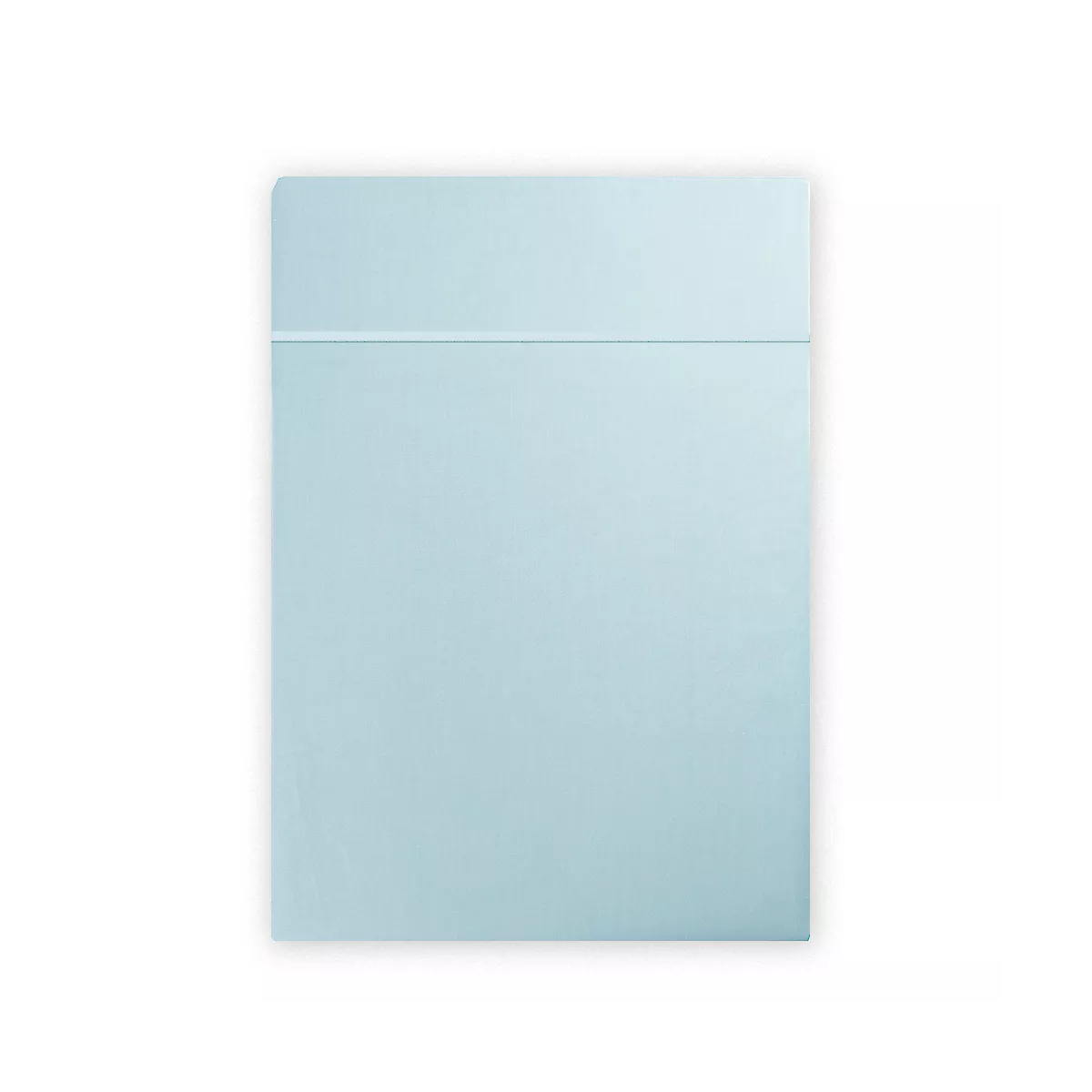 garnier thiebaut Drap plat satin de coton 120 fils/cm² coloris bleu mint Ava uni mint