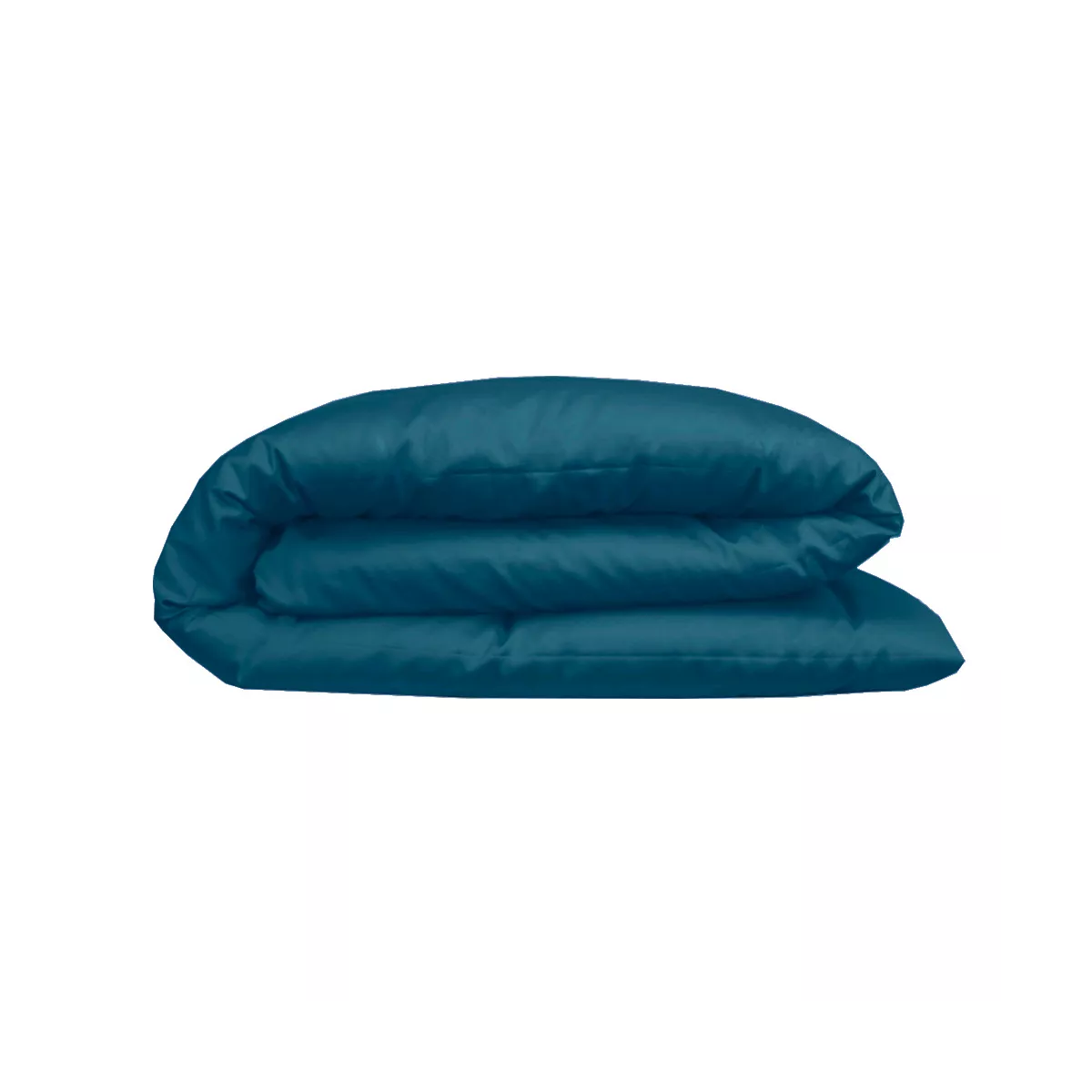 Garnier Thiebaut Housse De Couette Satin De Coton 120 Fils/cm² Coloris Vert Crepuscule Ava Uni Crepuscule