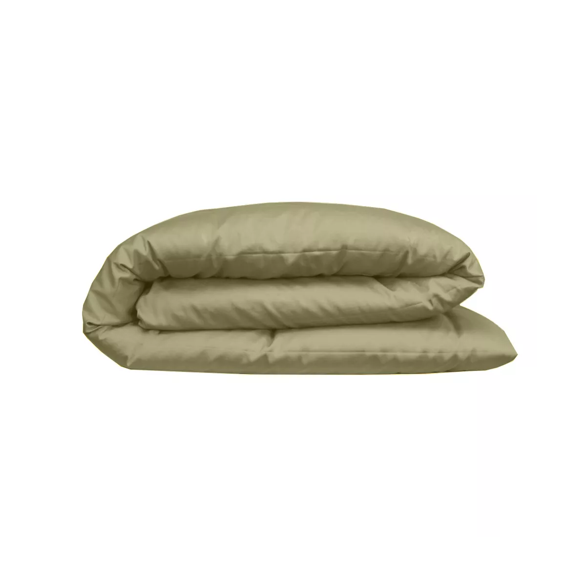 Garnier Thiebaut Housse De Couette Satin De Coton 120 Fils/cm² Coloris Brun Mordore Ava Uni Mordore