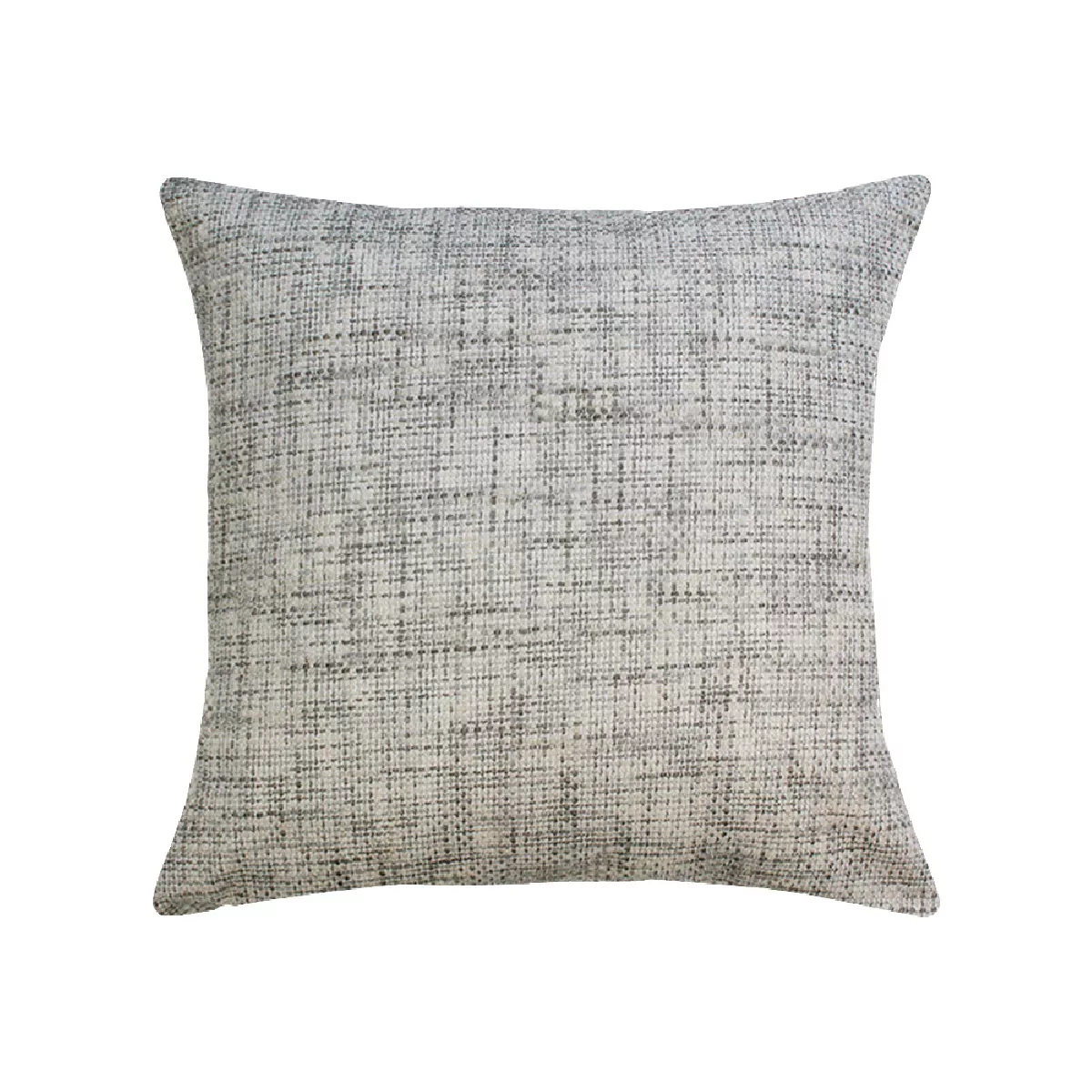 Garnier Thiebaut Housse De Coussin Polyester Coloris Beige Naturel Tweed Naturel