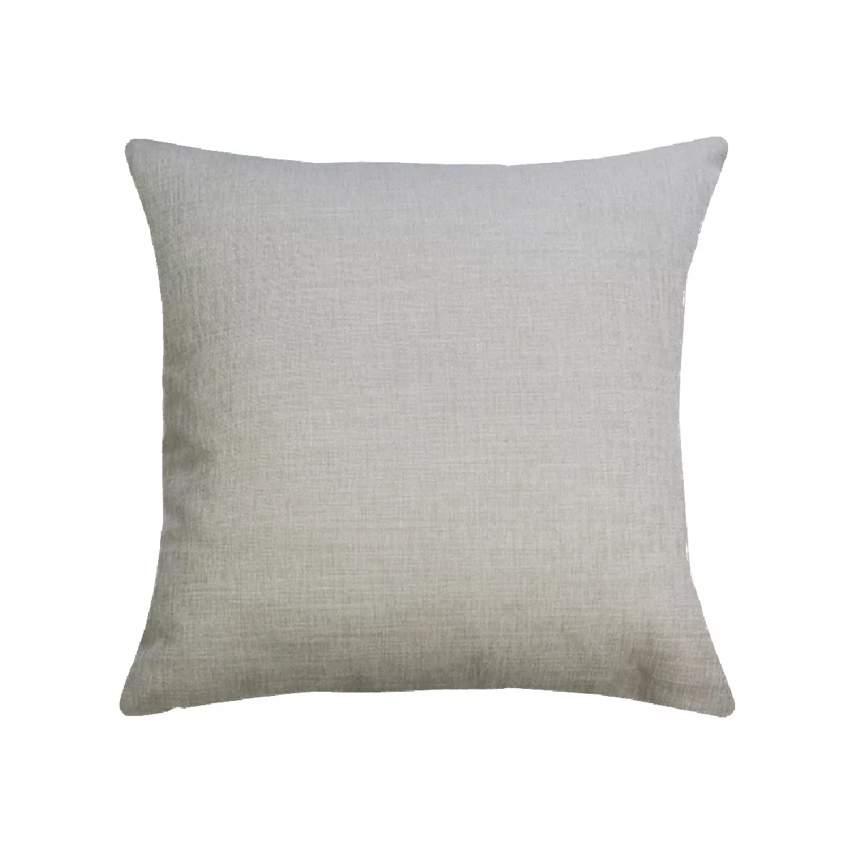 Garnier Thiebaut Housse De Coussin Polyester Coloris Beige Naturel Tweed Naturel