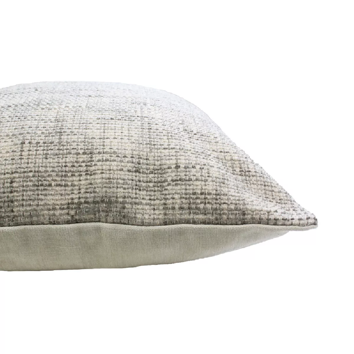 Garnier Thiebaut Housse De Coussin Polyester Coloris Beige Naturel Tweed Naturel