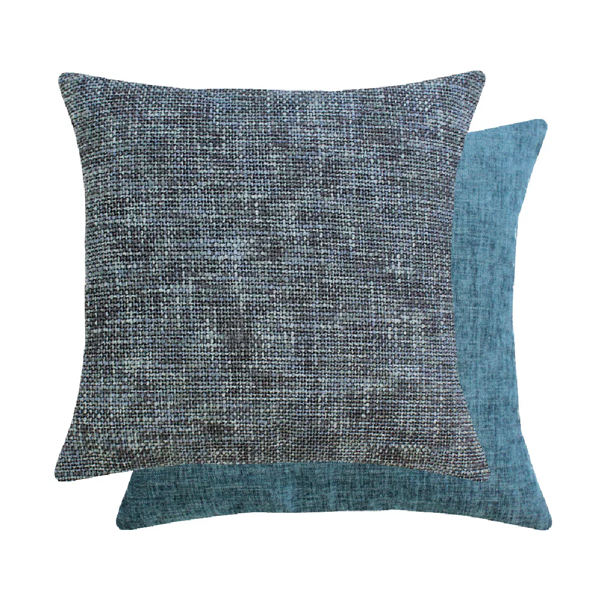 garnier thiebaut Housse de coussin polyester coloris gris orage Tweed orage