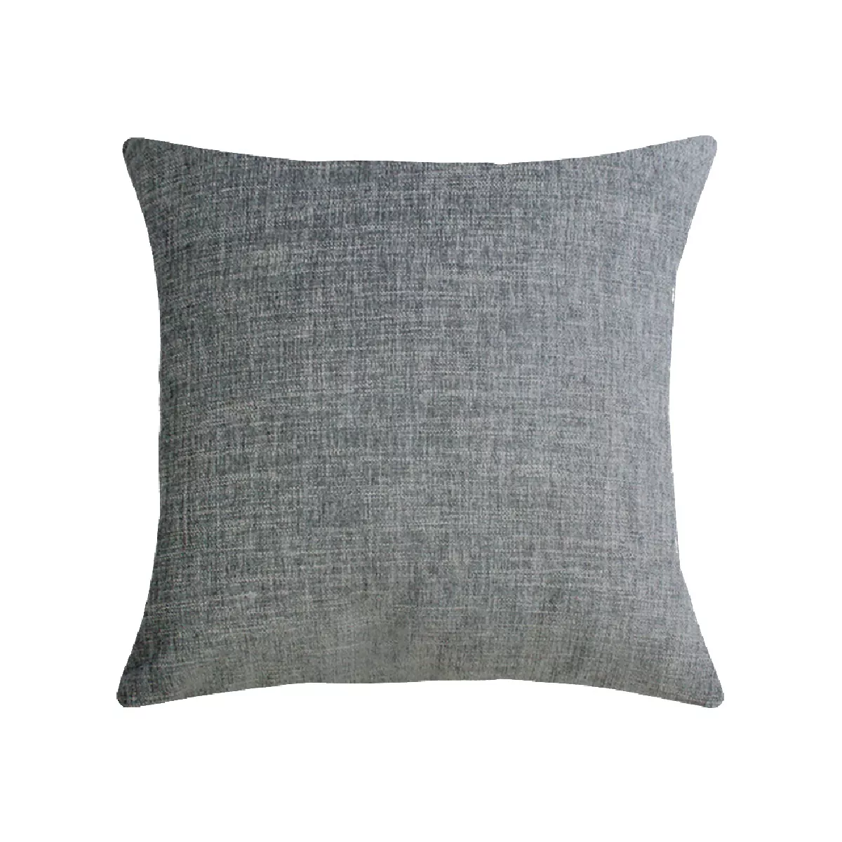 Garnier Thiebaut Housse De Coussin Polyester Coloris Gris Roche Tweed Roche
