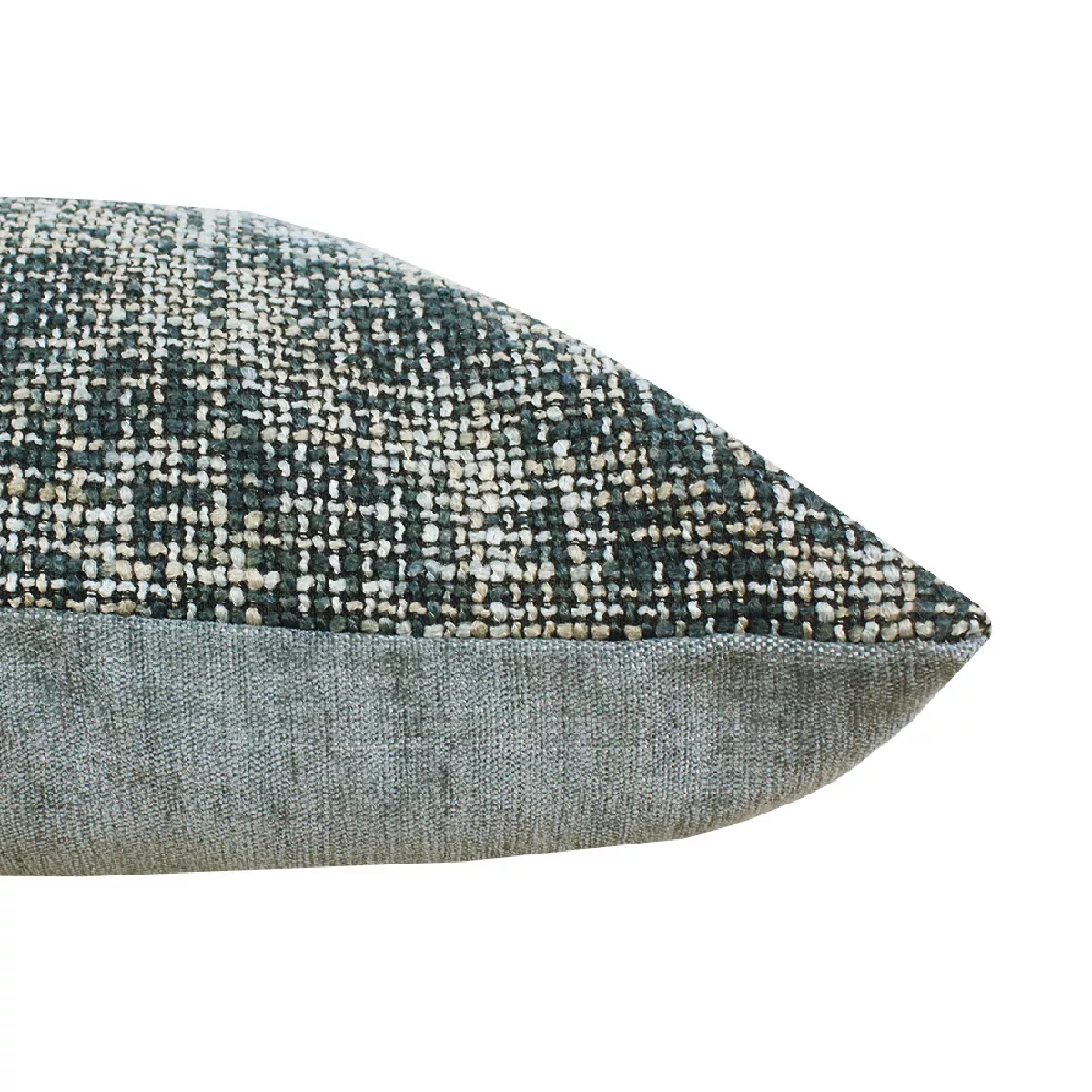 Garnier Thiebaut Housse De Coussin Polyester Coloris Gris Roche Tweed Roche