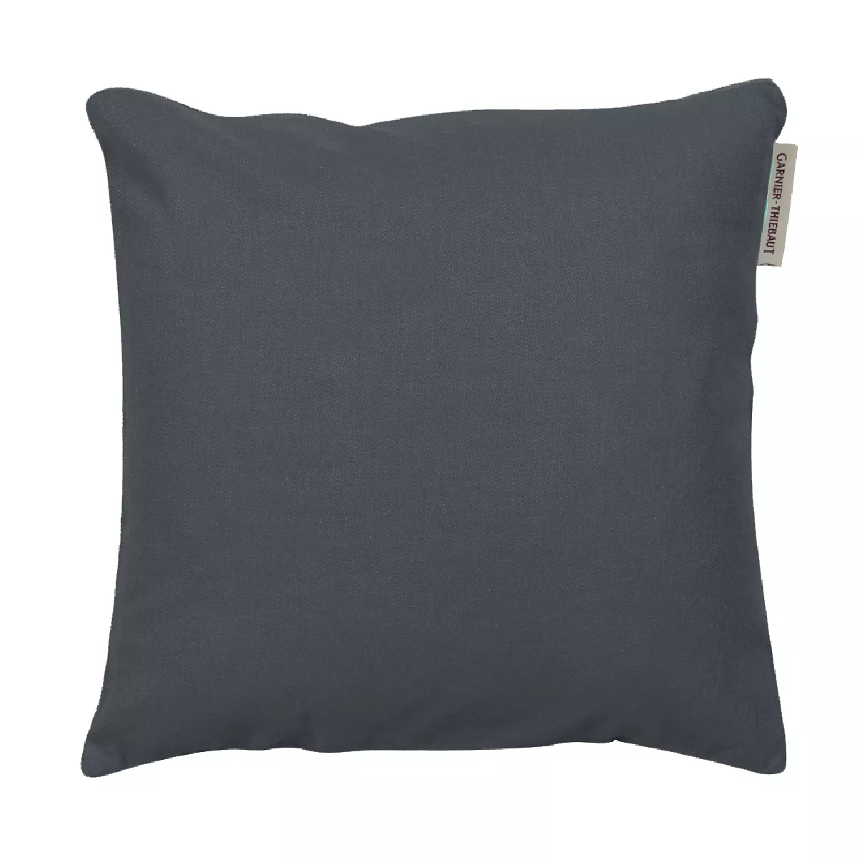 garnier thiebaut Housse de coussin pur coton coloris gris smoke Confettis smoke