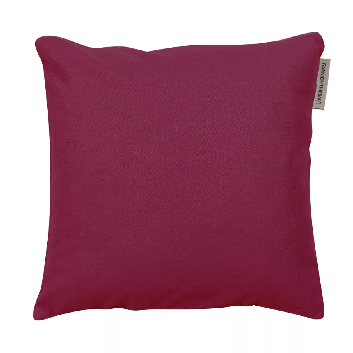 Garnier Thiebaut Housse De Coussin Pur Coton Coloris Violet Aubergine Confettis Aubergine