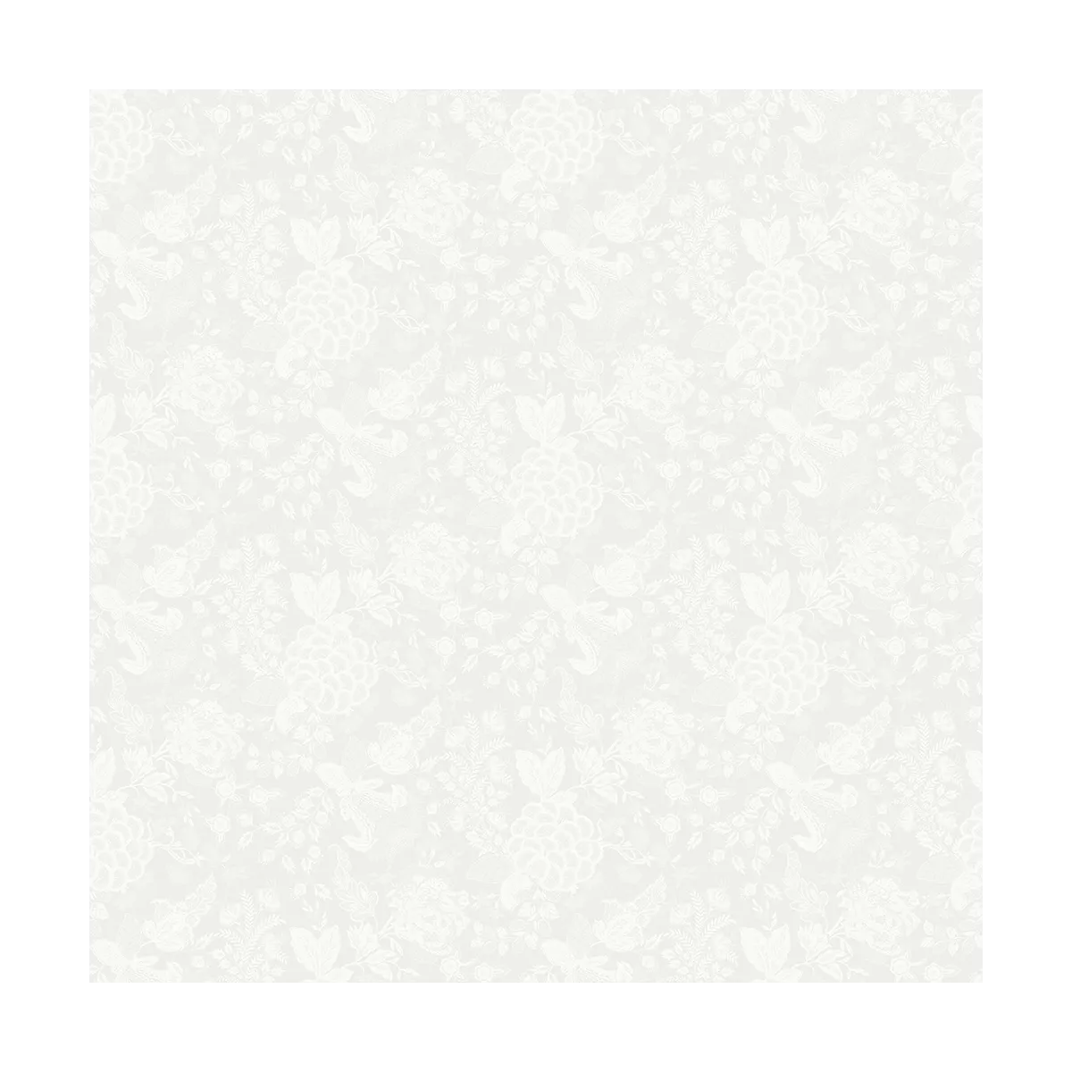 Garnier Thiebaut Linge De Table Métis Lin & Coton Antitache Déperlant Blanc Blanc Modèle Mille Giverny Blanc