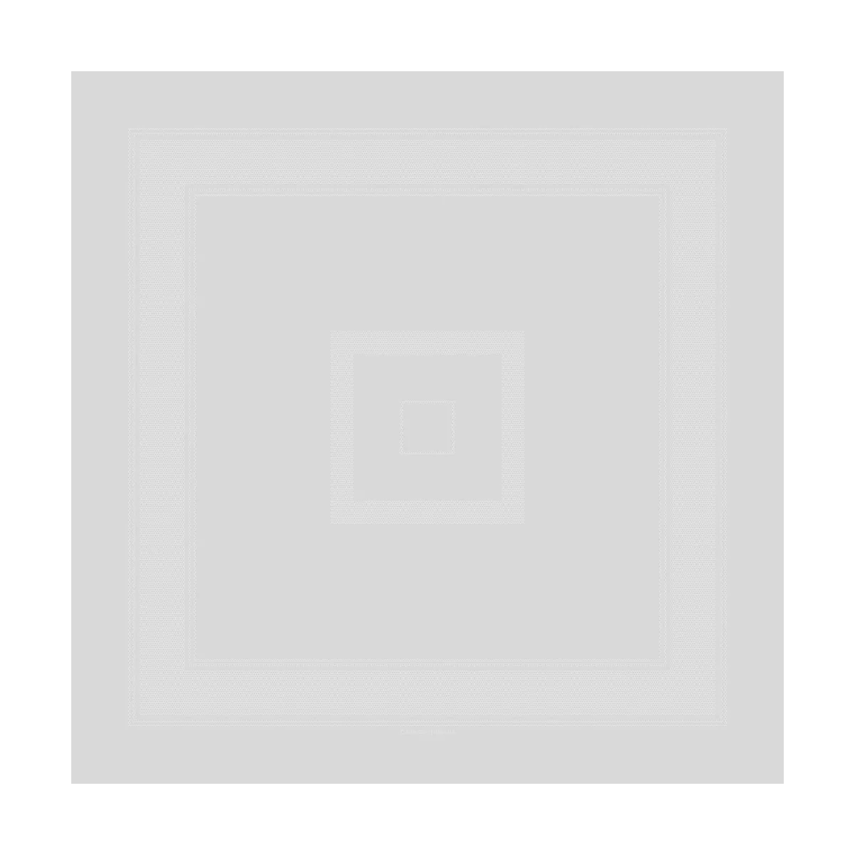 Garnier Thiebaut Linge De Table Pur Coton Blanc Blanc Modèle Signature Blanc