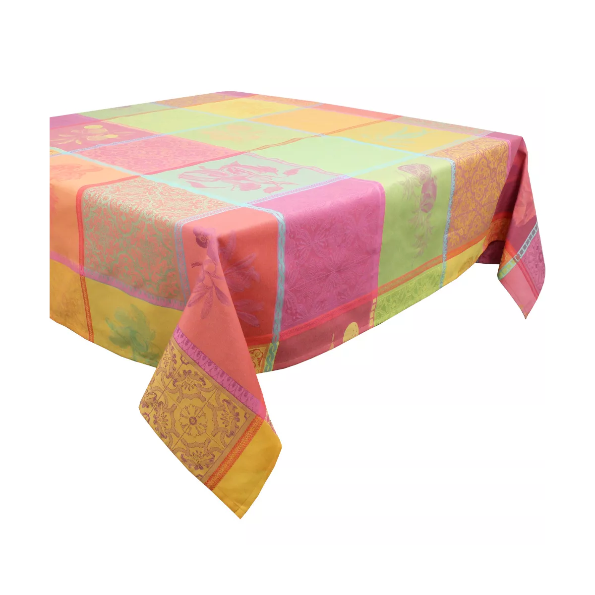 Garnier Thiebaut Linge De Table Pur Coton Multicolore Smoothie Modèle Mille Tutti Frutti Smoothie