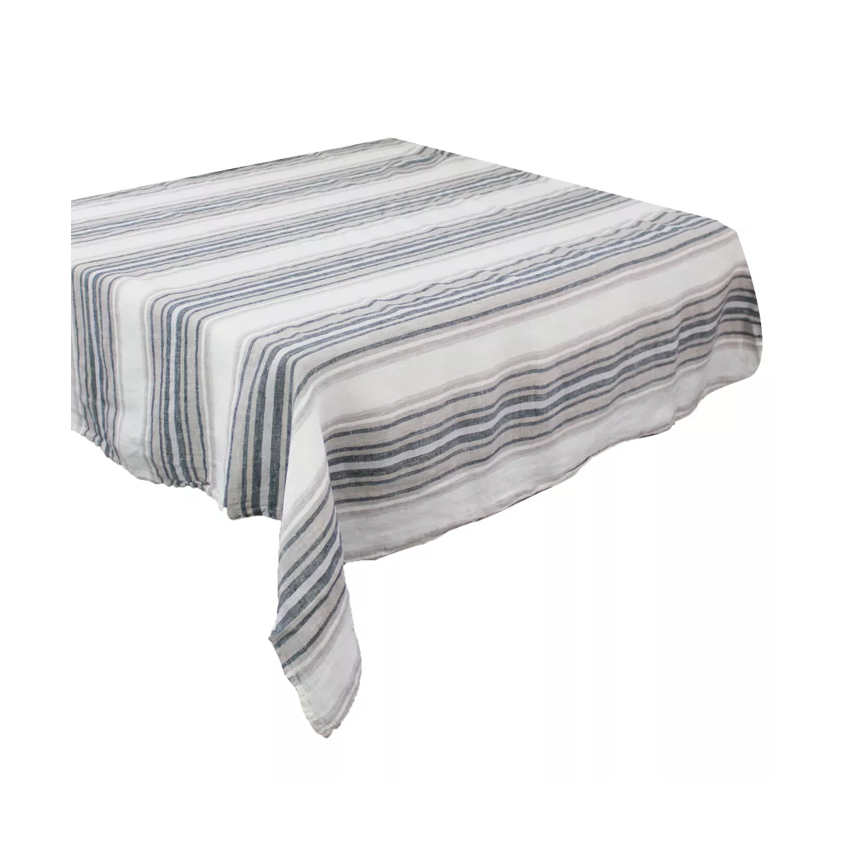 Garnier Thiebaut Linge De Table Pur Lin Gris Naturel Modèle Sombrilla Naturel