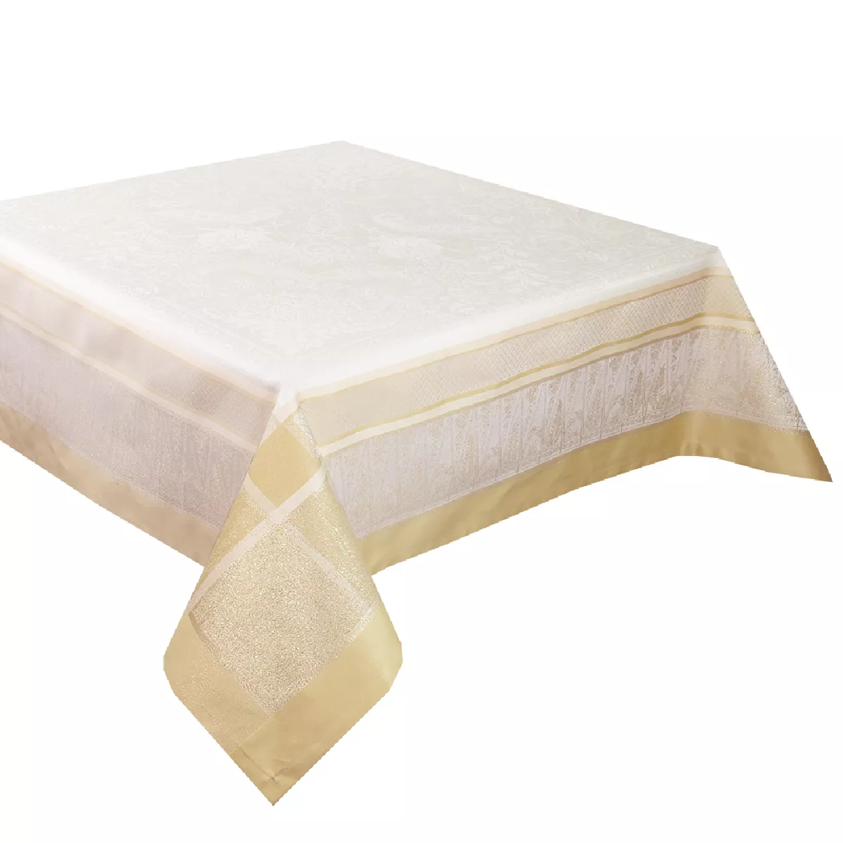 Garnier Thiebaut Nappe Anti Tache Coton & Autres Fibres Ivoire Or Persina Or