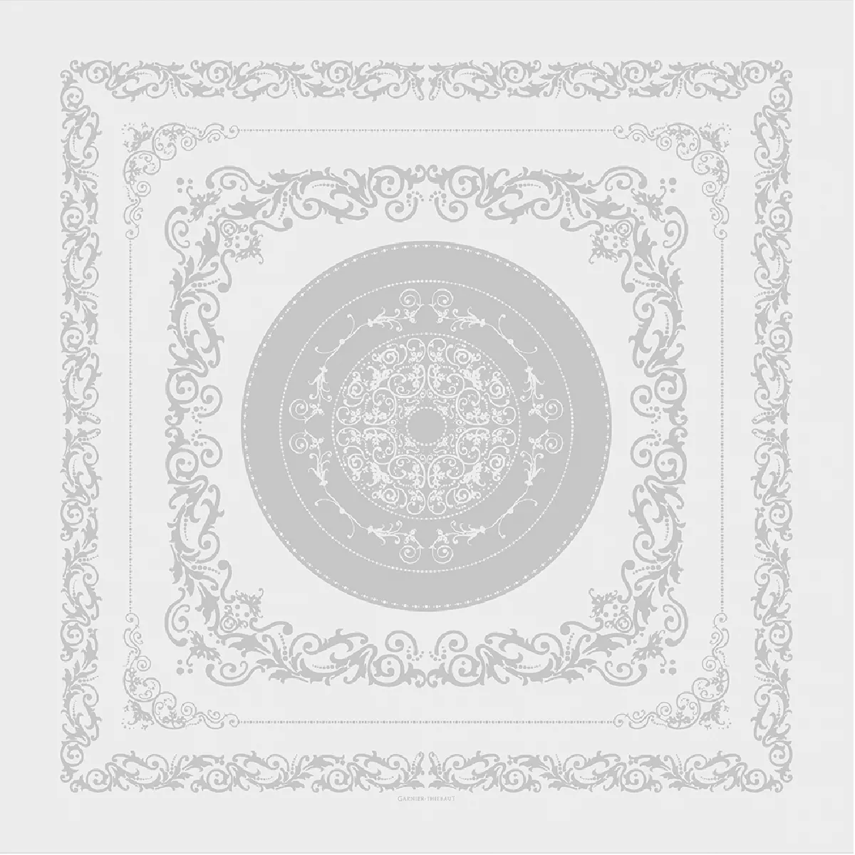 Garnier Thiebaut Nappe Anti Tache Pur Coton Blanc Blanc Comtesse Blanc