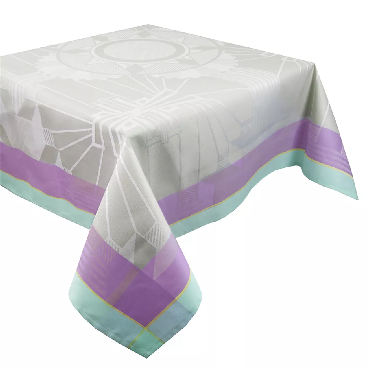 Garnier Thiebaut Nappe Anti Tache Pur Coton Gris Neon Gatsby Neon