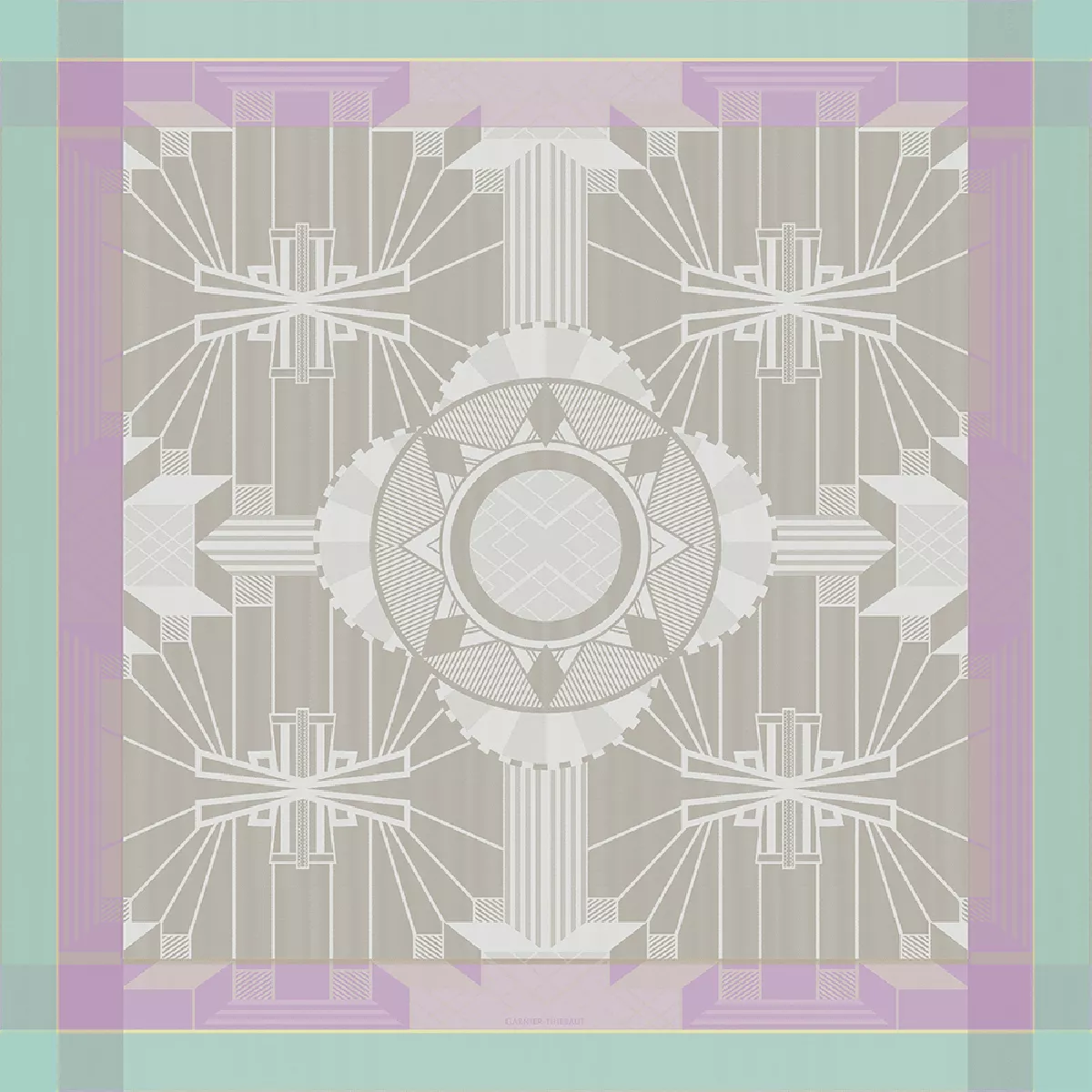 Garnier Thiebaut Nappe Anti Tache Pur Coton Gris Neon Gatsby Neon