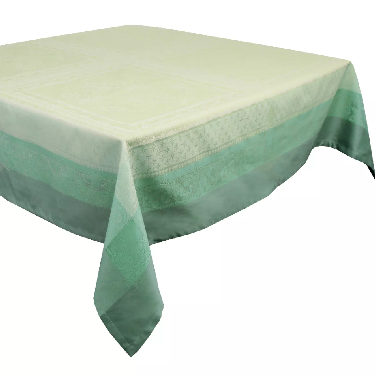 Garnier Thiebaut Nappe Anti Tache Pur Coton Vert Amande Isabelle Amande