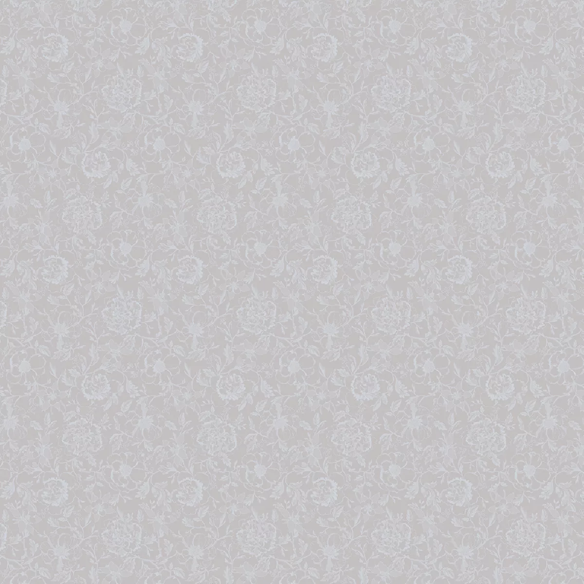 Garnier Thiebaut Nappe Jacquard Pur Coton Beige Nacre Mille Charmes Nacre