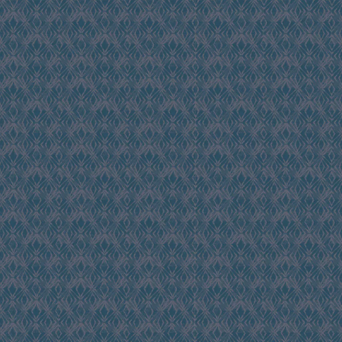 Garnier Thiebaut Nappe Jacquard Pur Coton Bleu Petrole Mille Ikats Petrole