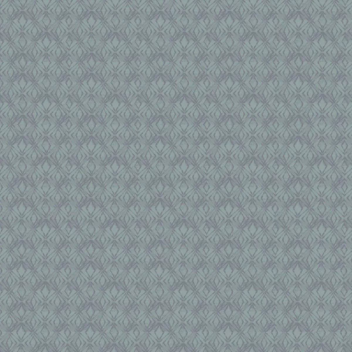 Garnier Thiebaut Nappe Jacquard Pur Coton Bleu Zinc Mille Ikats Zinc