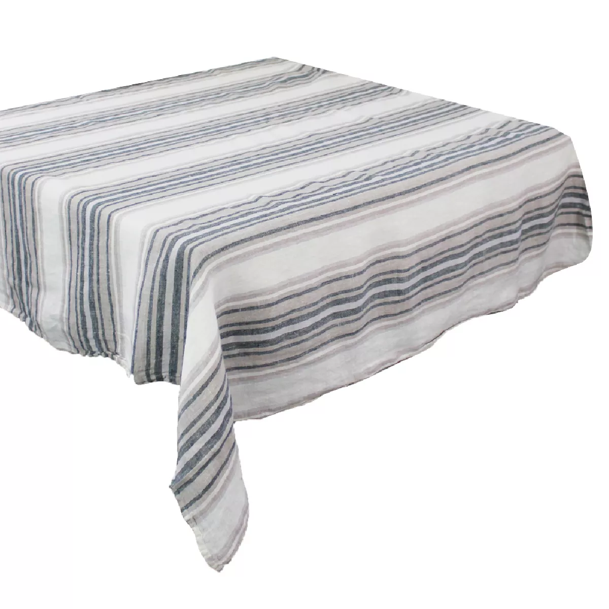 Garnier Thiebaut Nappe Pur Lin Lavé Coloris Gris Naturel Sombrilla Naturel