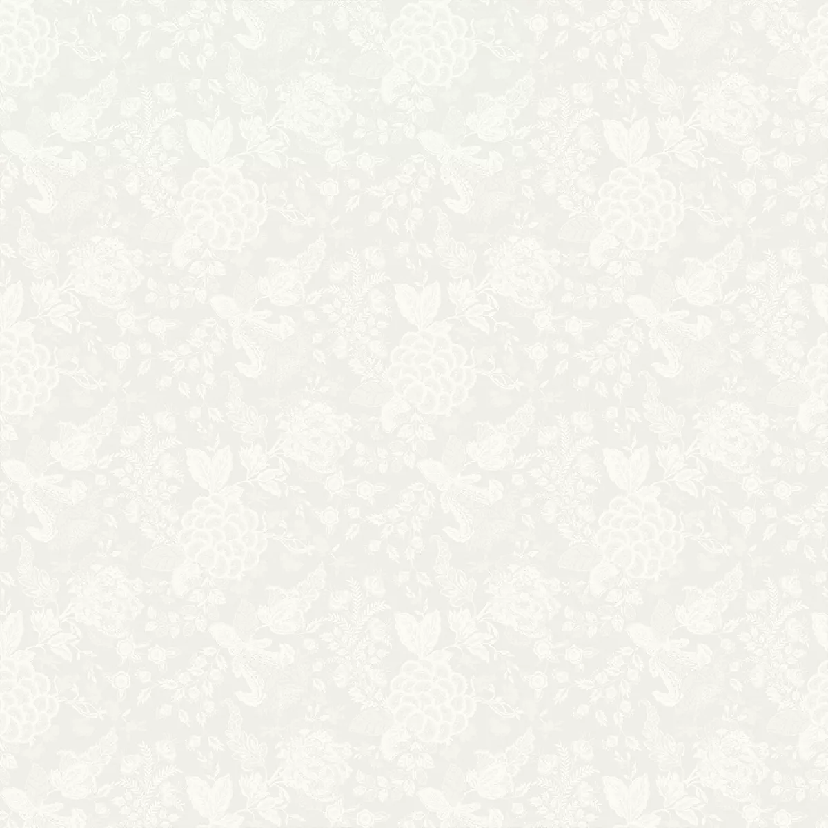 Garnier Thiebaut Nappe Sur Mesure Métis Lin & Coton Antitache Déperlant Coloris Blanc Blanc Mille Giverny Blanc