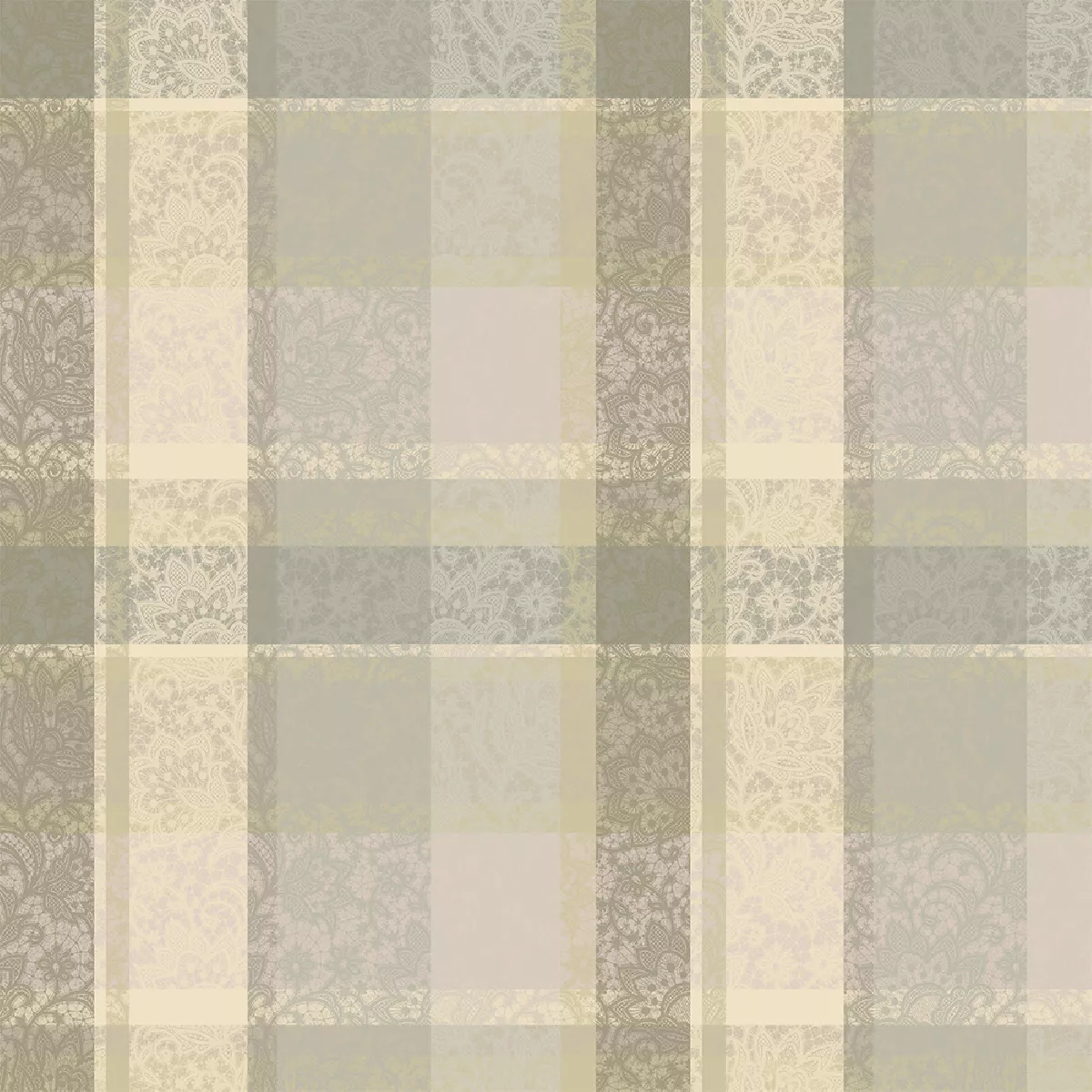 Garnier Thiebaut Nappe Sur Mesure Pur Coton Enduit Imperméable Coloris Beige Naturel Mille Dentelles Naturel