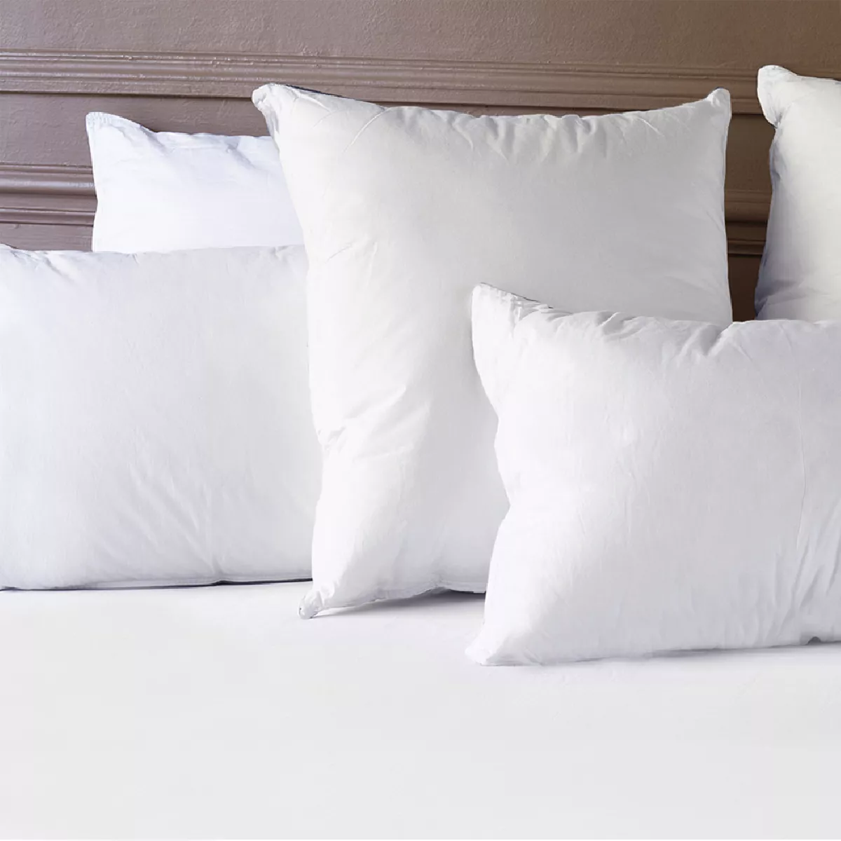 garnier thiebaut Oreiller fibres naturelles coloris blanc confort moelleux Tyrol confort moelleux