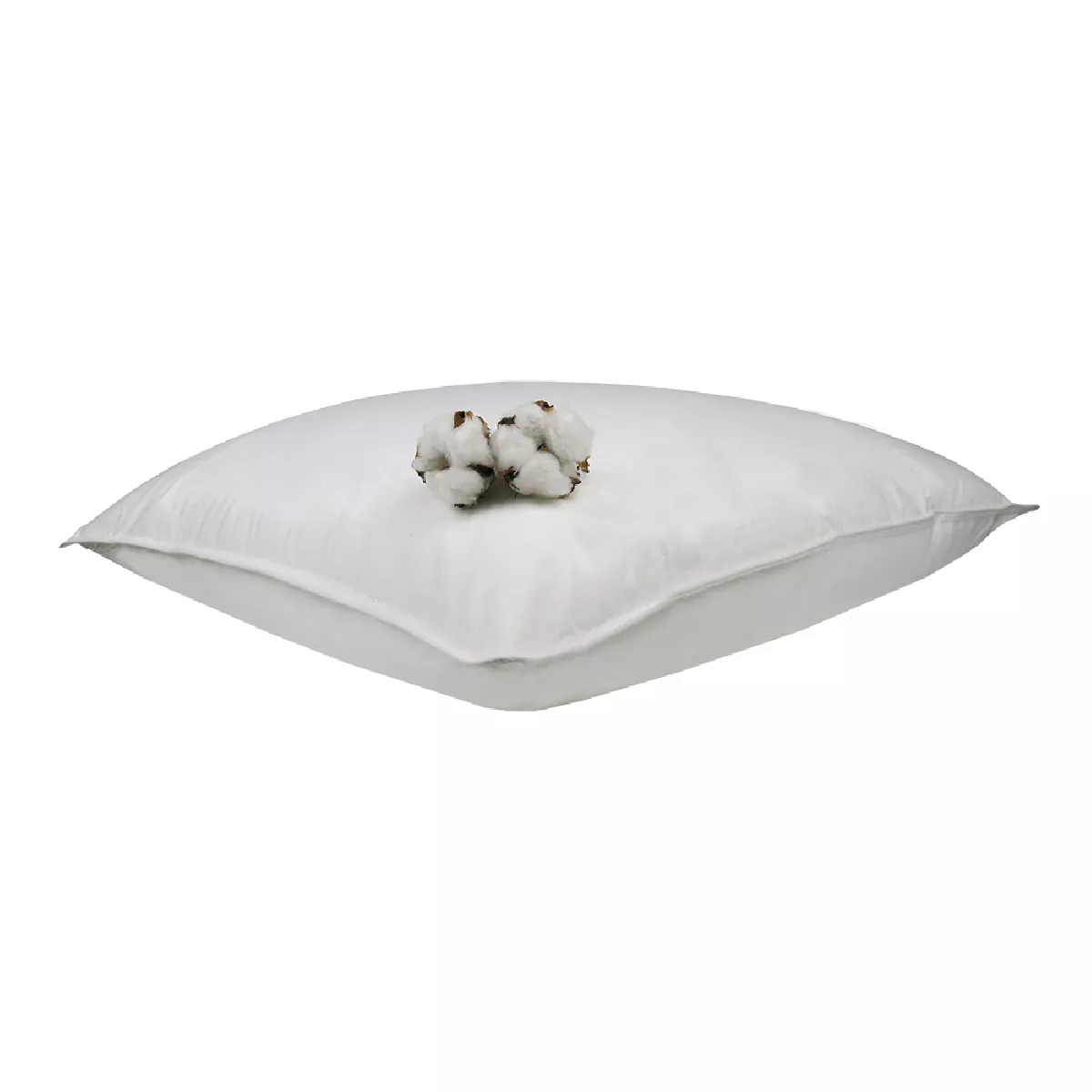 garnier thiebaut Oreiller fibres synthétiques coloris blanc confort ferme Bien etre confort ferme