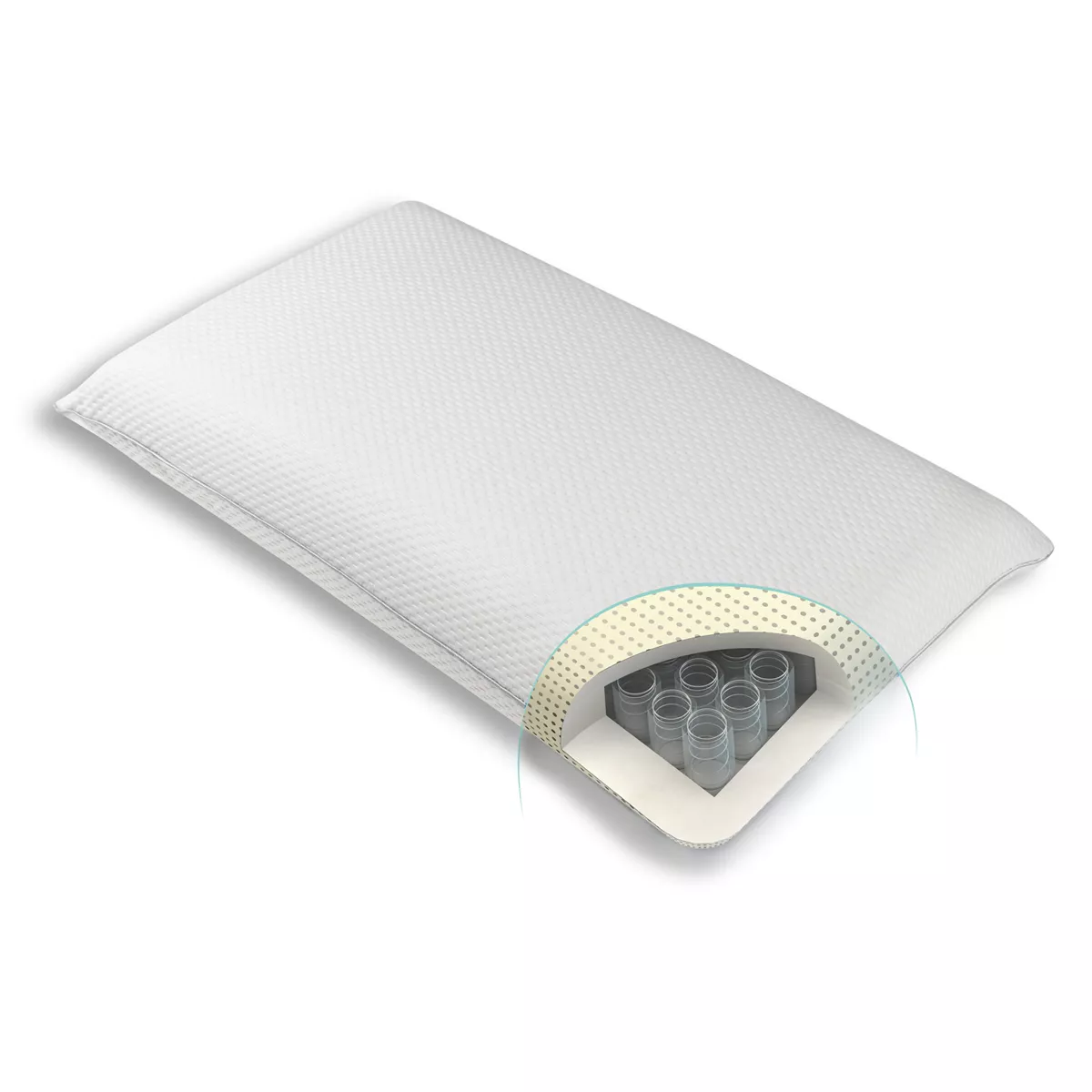 Garnier Thiebaut Oreiller Fibres Synthétiques Coloris Blanc Memoire De Forme Memomorpho Memoire De Forme