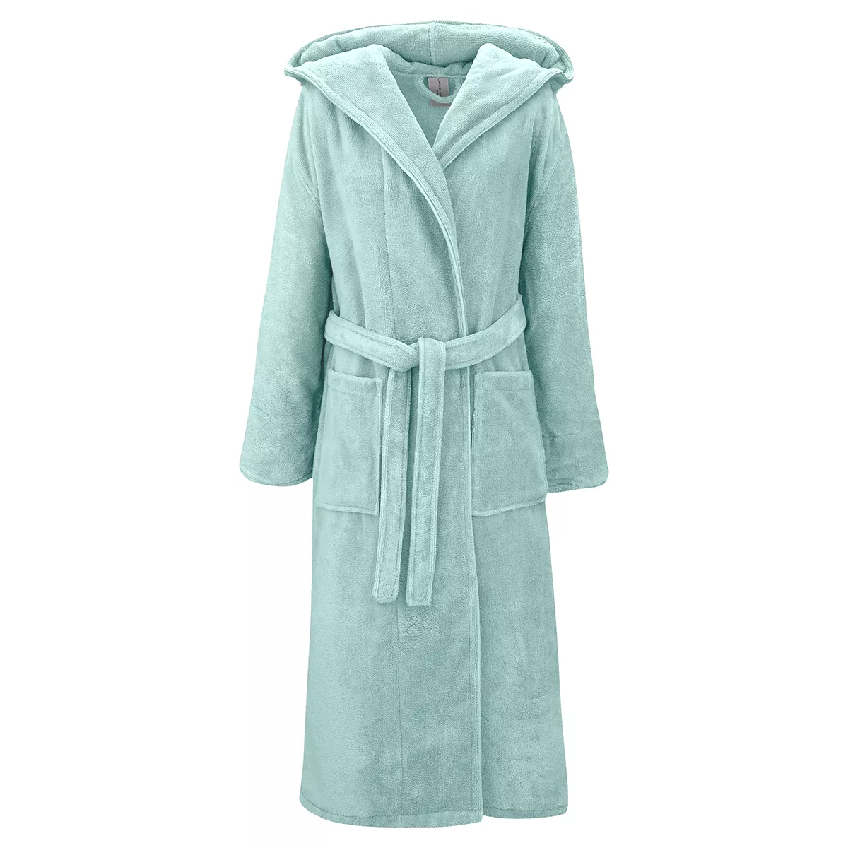 Garnier Thiebaut Peignoir Coton & Autres Fibres 300 G/m² Coloris Bleu Glacier Teddy Glacier