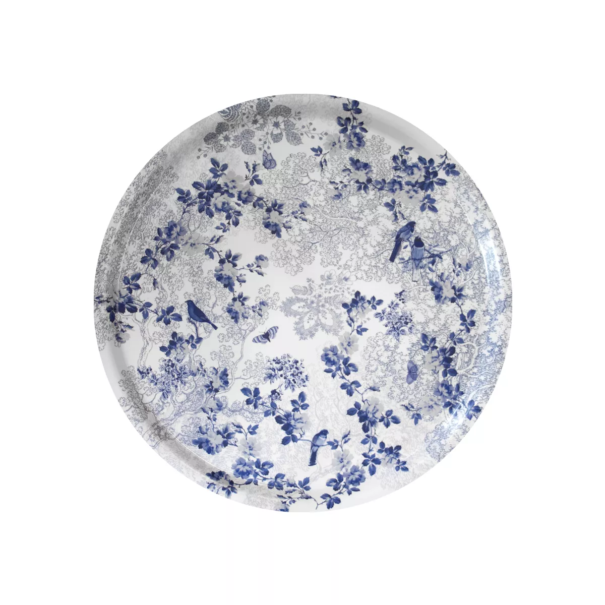 Garnier Thiebaut Plateau Bois Coloris Bleu Bleu Voliere Bleu