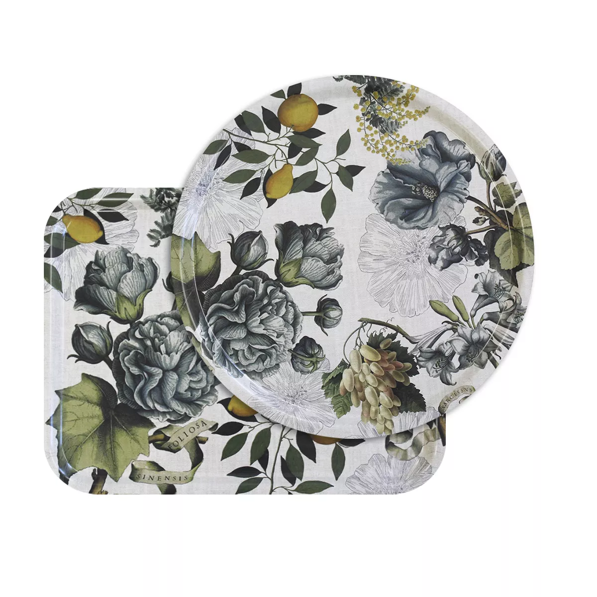 garnier thiebaut Plateau bois coloris multicolore naturel Giardino naturel