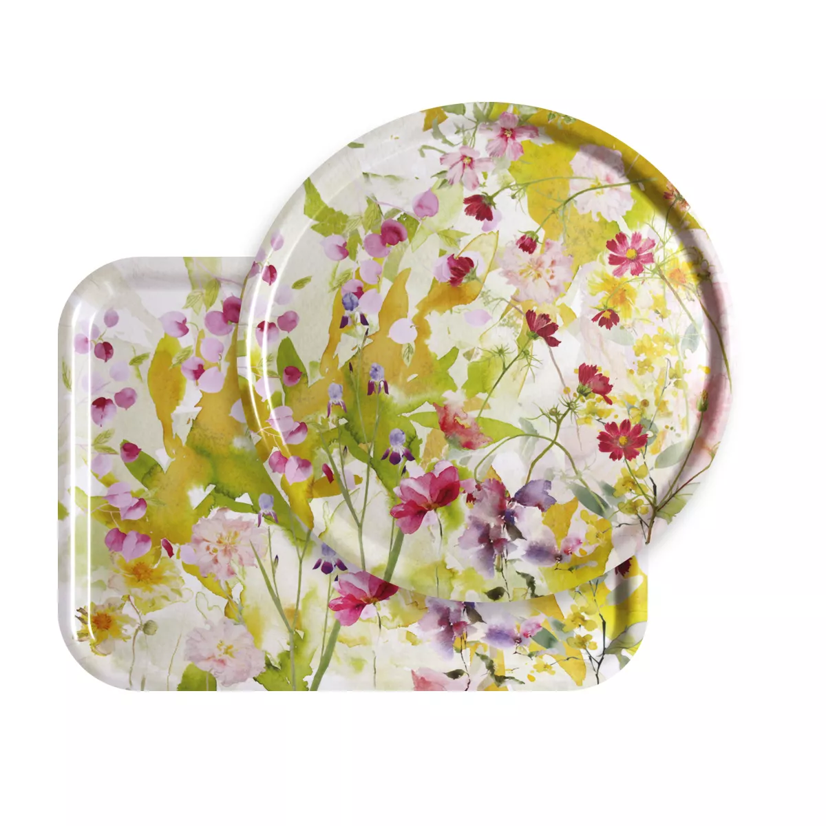 garnier thiebaut Plateau bois coloris multicolore printemps Souffle fleuri printemps