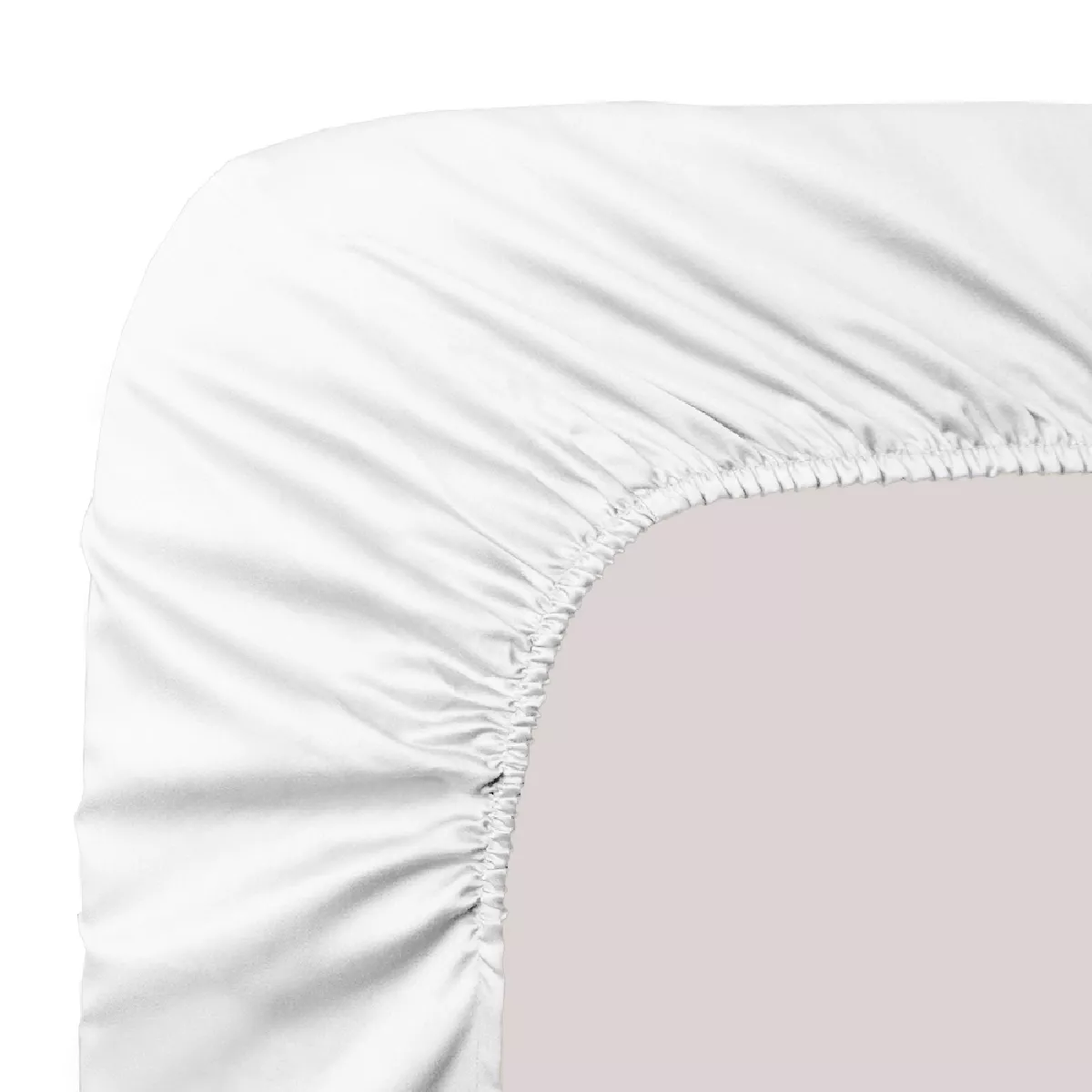 garnier thiebaut Protege matelas duo pur coton coloris blanc blanc Molleton blanc