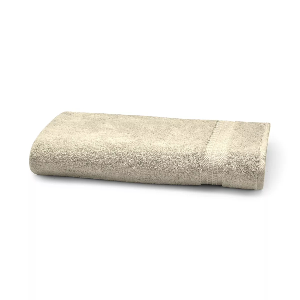 garnier thiebaut Serviette eponge pur coton 550 g/m² coloris beige angora Elea angora