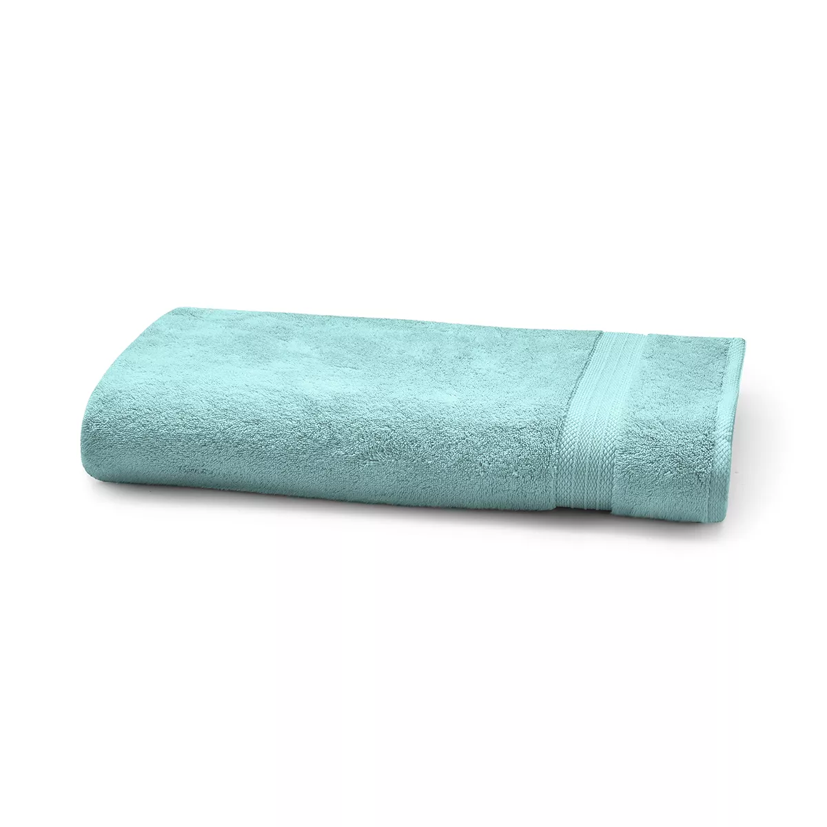 garnier thiebaut Serviette eponge pur coton 550 g/m² coloris bleu curacao Elea curacao