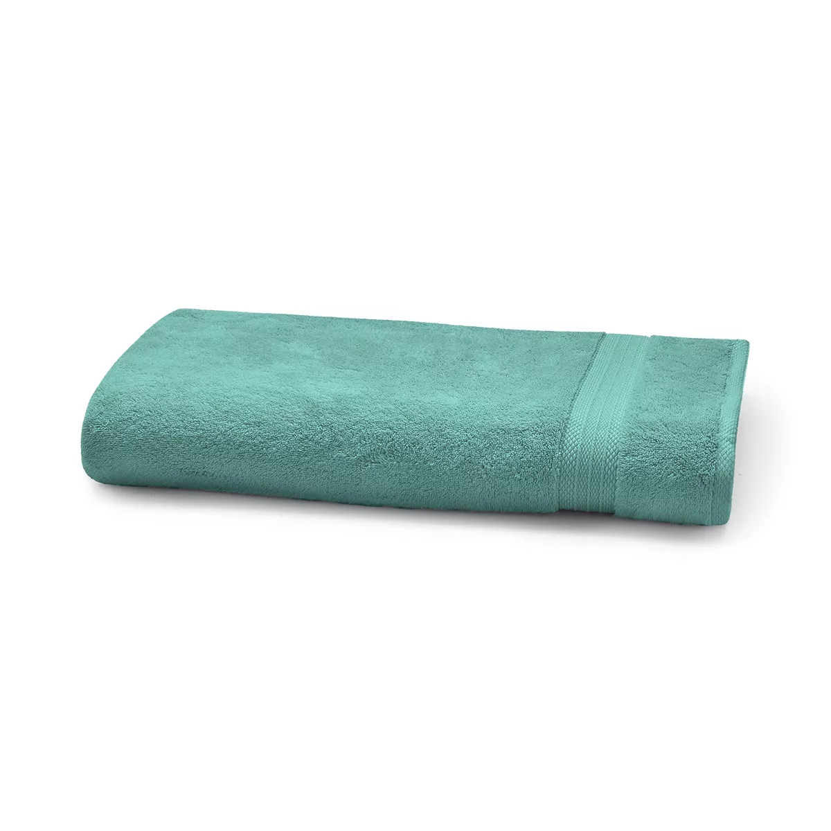 garnier thiebaut Serviette eponge pur coton 550 g/m² coloris vert emeraude Elea emeraude