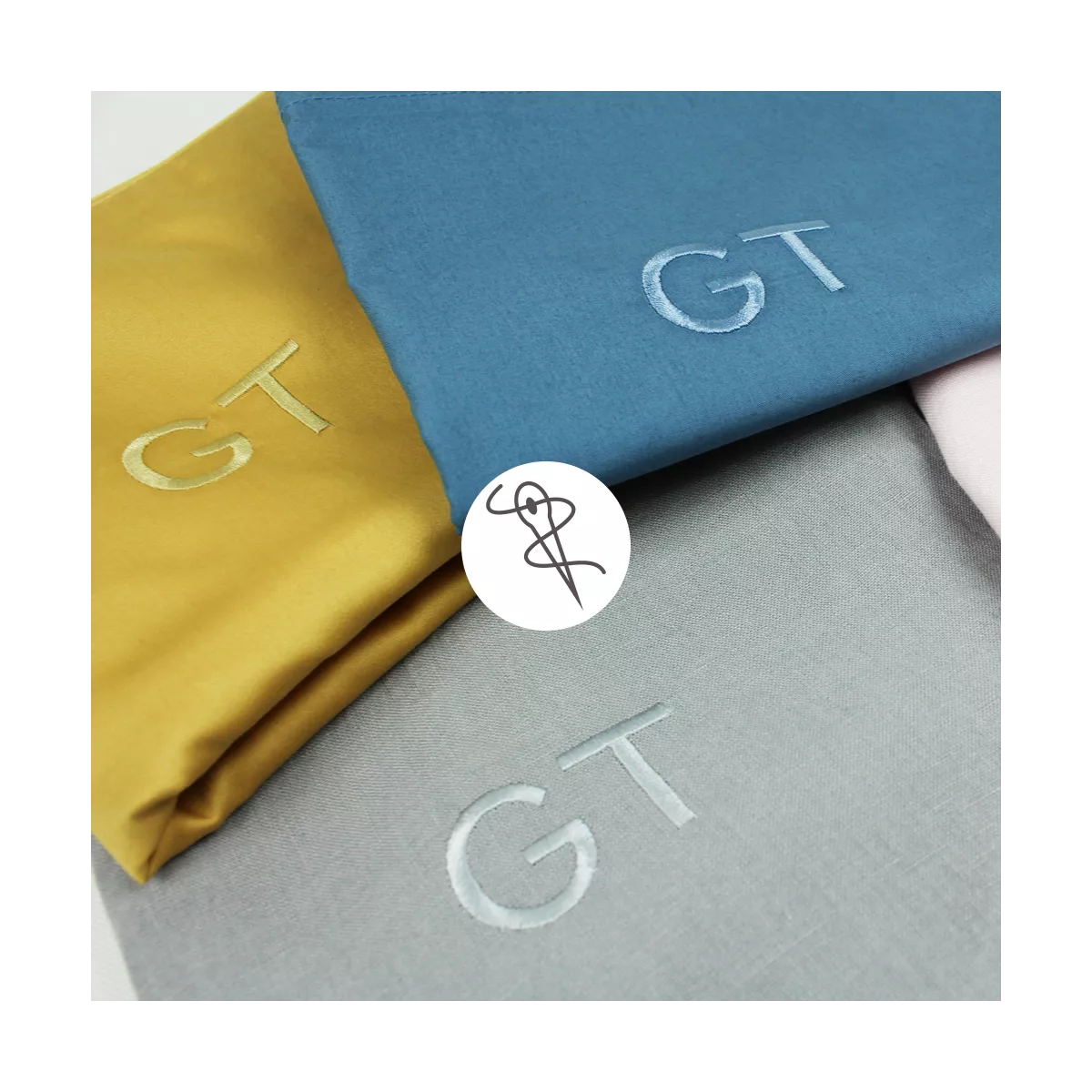 Garnier Thiebaut Taie D'oreiller Percale De Coton 90 Fils/cm² Coloris Blanc Blanc Olana Blanc